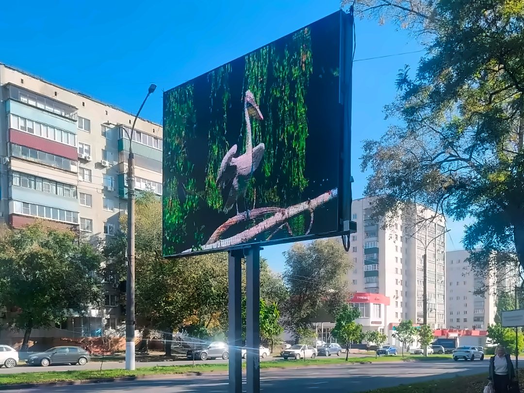 Два уличных светодиодных экрана P5 ECO в Курске, фото 2